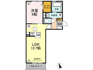 徳島駅 徒歩25分 3階の物件間取画像